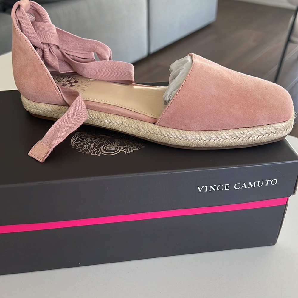new pink vince camuto espadrilles - Picture 2 of 2
